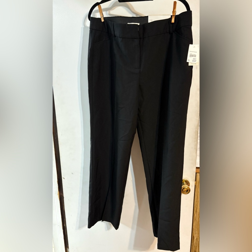 NWT Cato Black Mid-Rise Trousers